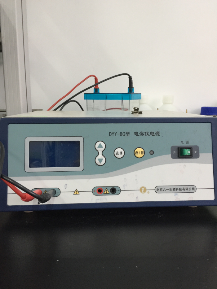 Electrophoresis spectrometer 